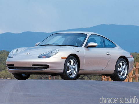 PORSCHE Поколение
 911 (996) 3.6 Carrera (320 Hp) Технические характеристики
