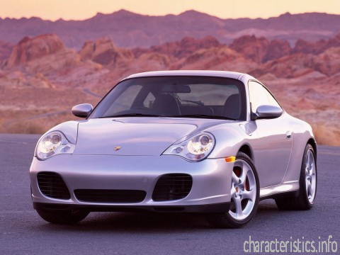 PORSCHE Покоління
 911 (996) 3.4 Carrera (300 Hp) Технічні характеристики
