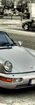 PORSCHE Generasi
 911 (964) 3.6 Turbo (360 Hp) Karakteristik teknis
