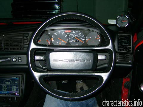 PORSCHE 世代
 944 2.5 Turbo (220 Hp) 技術仕様
